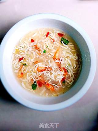 鲜虾豆腐羹的做法步骤：10