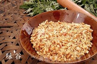 艾叶糍粑的做法步骤：1