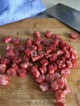 简易腊味饭的做法步骤：2
