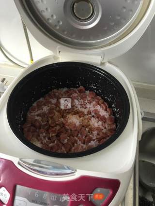 简易腊味饭的做法步骤：5