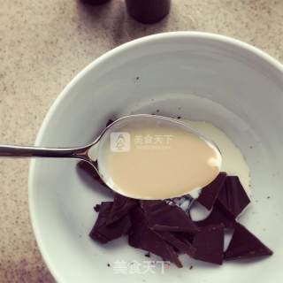 苦苦哒松露巧克力的做法步骤：3