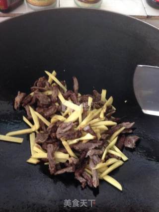 香辣牛肉干的做法步骤：2