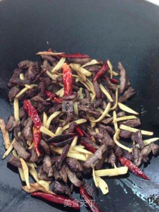 香辣牛肉干的做法步骤：3
