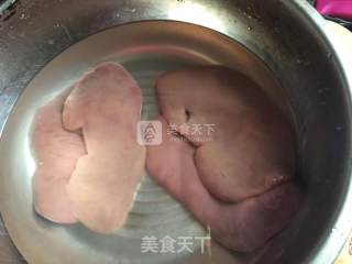 酱爆腰花的做法步骤：1