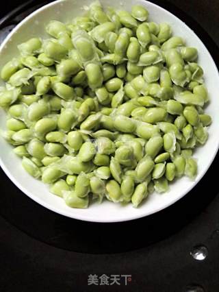 清蒸毛豆米的做法步骤：2