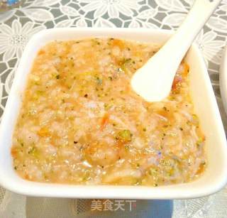 蔬菜干贝粥的做法步骤：7