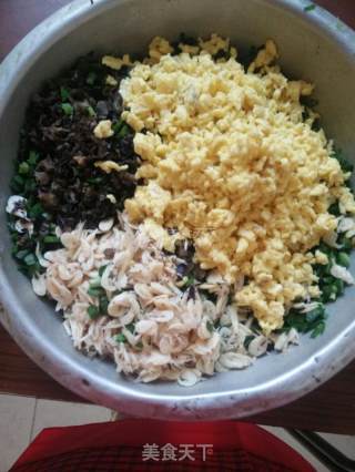 韭菜鸡蛋馅饺子的做法步骤：2