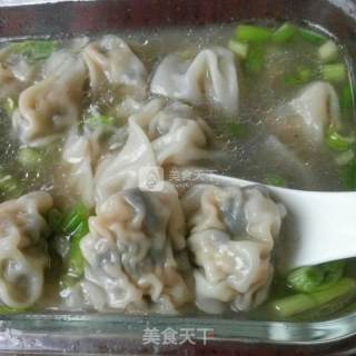 黑木耳豆角云吞的做法步骤：9