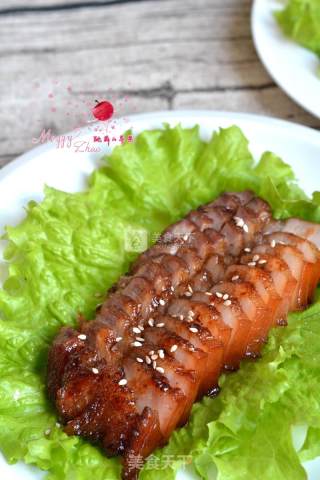 蜜汁烤肉的做法步骤：11