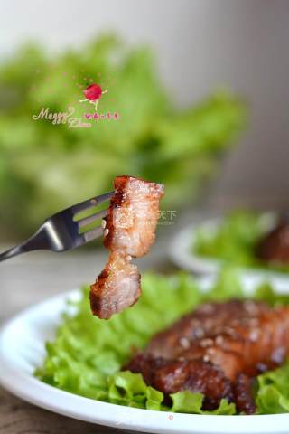 蜜汁烤肉的做法步骤：12