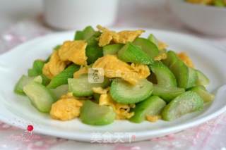 丝瓜炒鸡蛋的做法步骤：10