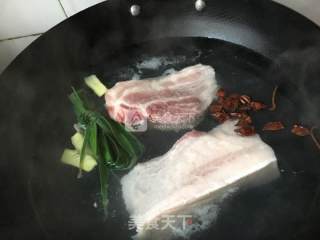 红烧豆杆的做法步骤：2