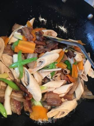 红烧豆杆的做法步骤：8