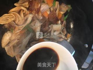 红烧豆杆的做法步骤：10