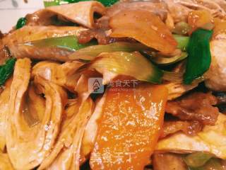 红烧豆杆的做法步骤：12