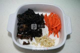 肉丝圆白菜炒面的做法步骤：5