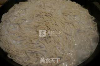 肉丝圆白菜炒面的做法步骤：7
