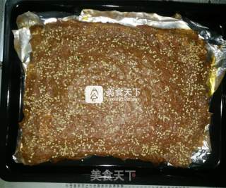 蜜汁肉脯的做法步骤：15