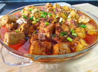 【麻婆豆腐】川菜经典的做法步骤：11