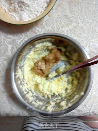 花生酱饼干的做法步骤：2
