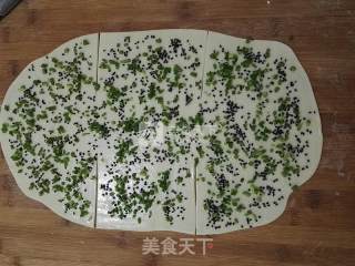 葱香芝麻酥饼的做法步骤：10