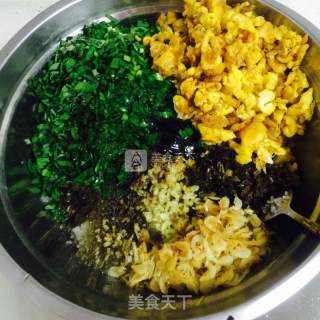 水煎韭菜盒子的做法步骤：3