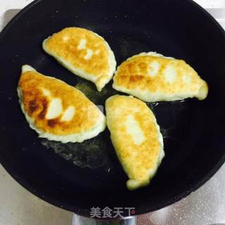 水煎韭菜盒子的做法步骤：6