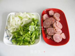 红肠蔬菜披萨的做法步骤：9