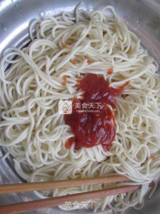 火腿焗面的做法步骤：4