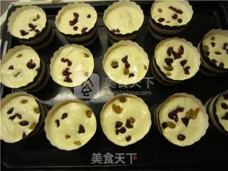 蔓越莓戚风杯子蛋糕的做法步骤：14
