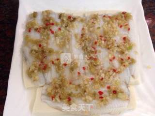 豆腐鱼蒸豆腐的做法步骤：9