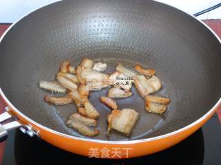 豆角炒肉的做法步骤：6