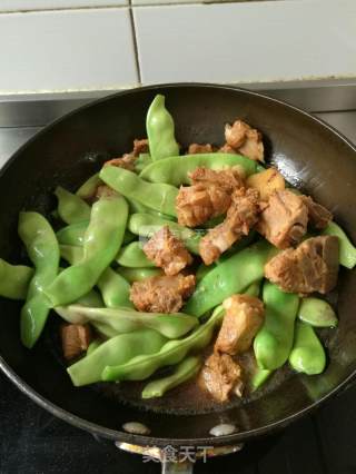 排骨炖油豆角的做法步骤：7