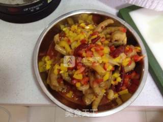 蜜汁蒜蓉辣酱烧鸡爪的做法步骤：7