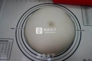 香葱奶酪肉松面包的做法步骤：4