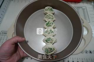 香葱奶酪肉松面包的做法步骤：10
