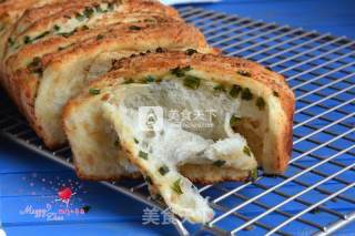 葱香肉松手撕面包的做法步骤：19