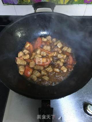 土豆番茄炖牛腩的做法步骤：6