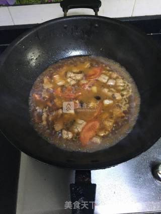 土豆番茄炖牛腩的做法步骤：7
