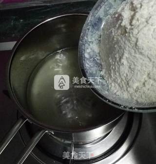 奶油泡芙（素油版）的做法步骤：4