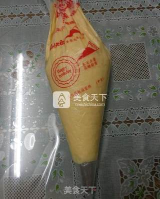 奶油泡芙（素油版）的做法步骤：8