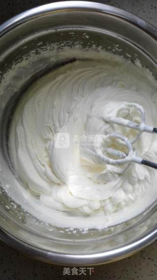 水果奶油裱花蛋糕(八寸超详细版）的做法步骤：7