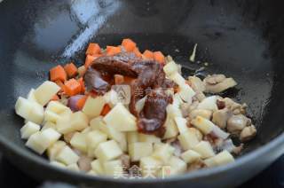 咖喱鸡肉焖饭的做法步骤：6