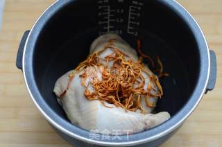 虫草花炖鸡汤的做法步骤：5