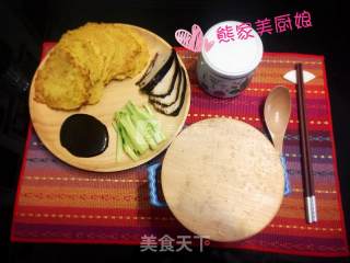鸡蛋土豆饼的做法步骤：6