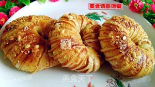 红豆沙面包卷的做法步骤：14