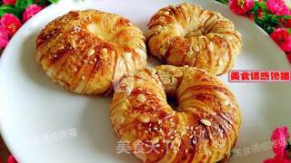 红豆沙面包卷的做法步骤：15