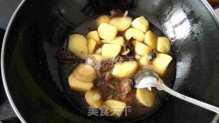 肉蘑炖牛肉的做法步骤：5