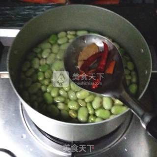 卤五香蚕豆的做法步骤：5