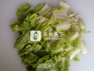 素炒小白菜的做法步骤：2